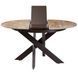 Стіл розкладний MOON BROWN MARBLE Concepto 110(140)x110 Кераміка Глянець Коричневий