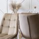 Стілець оксамитовий MEBEL ELITE RODRI Velvet Бежевий / Натуральний