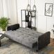 Диван раскладной MEBEL ELITE TIVOLI 198 см Серый