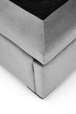 Кровать CONTINENTAL 2 VELVET Halmar 160x200 Серый фотография