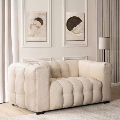 Софа MODERNO 2S MEBEL ELITE 170 см ткань Кремовый фотография