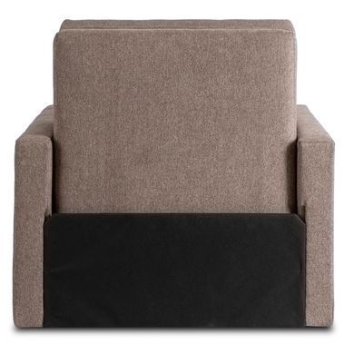 Крісло розкладне MEBEL ELITE MILAN 1, 98 см MEBEL ELITE Беж / тканина фотографія
