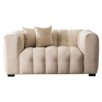 Софа MODERNO 2S MEBEL ELITE 170 см ткань Кремовый фотография