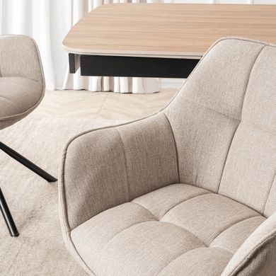 Стул поворотный MEBEL ELITE PEONY 2 Беж фотография