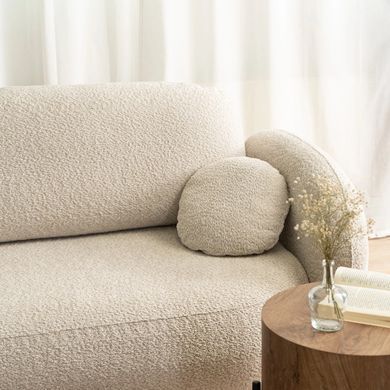 Кутовий диван MEBEL ELITE OLE 250 см Беж (лівий) фотографія