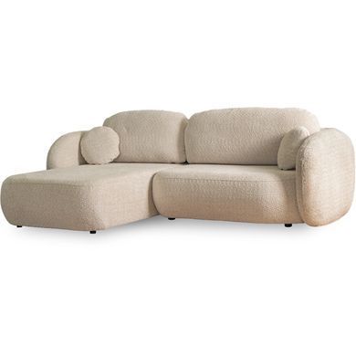 Кутовий диван MEBEL ELITE OLE 250 см Беж (лівий) фотографія