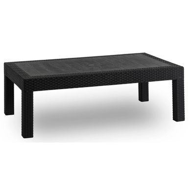 Комплект садових меблів MEBEL ELITE INDIANA Чорний