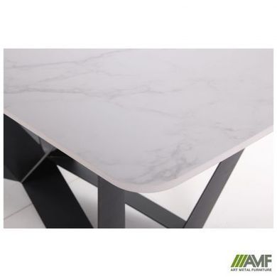 Cтол обеденный William AMF 180X80 ceramics Carrara bianco фотография