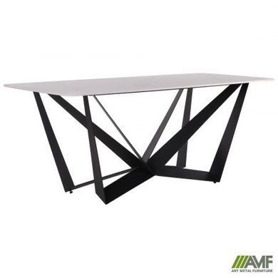 Cтол обеденный William AMF 180X80 ceramics Carrara bianco фотография