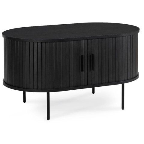 Журнальний столик MEBEL ELITE HEATHER Чорний фотографія
