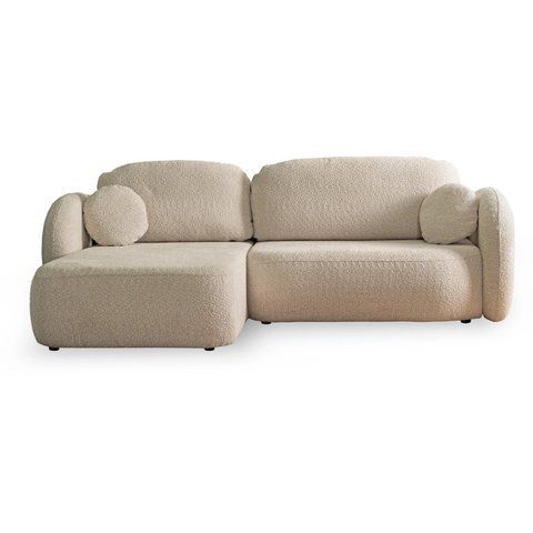 Кутовий диван MEBEL ELITE OLE 250 см Беж (лівий) фотографія