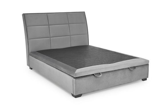 Кровать CONTINENTAL 2 VELVET Halmar 160x200 Серый фотография