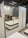 Шкаф для одежды Perfect Home Арко / Arco 4-дверный с зеркалом 4D2S/220 Белый глянец/дуб грандсон