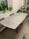 Стіл розкладний PALERMO GREY ROCK Concepto 140(200)x90 Кераміка Глянець Сірий