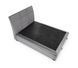 Кровать CONTINENTAL 2 VELVET Halmar 160x200 Серый