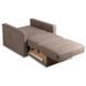 Крісло розкладне MEBEL ELITE MILAN 1, 98 см MEBEL ELITE Беж / тканина