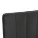 Кровать двуспальная бархатная MEBEL ELITE CROS Velvet 160x200 см Серый