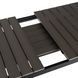 Стол Раскладной обеденный ARGOS MEBEL ELITE 140(180)х90 Темно-серый дуб/черный