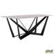 Cтол обеденный William AMF 180X80 ceramics Carrara bianco