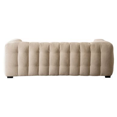 Софа MODERNO 3S MEBEL ELITE 235 см ткань Кремовый фотография
