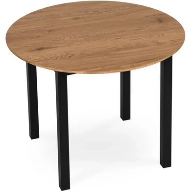 Стіл MEBEL ELITE TEO 100X100 Золотий дуб фотографія