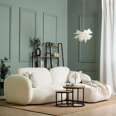 Кутовий диван MEBEL ELITE OLE 250 см Кремовий (правий) фотографія