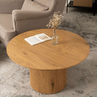 Журнальний столик MAYLIN MAX MEBEL ELITE 80x80 Дуб фотографія