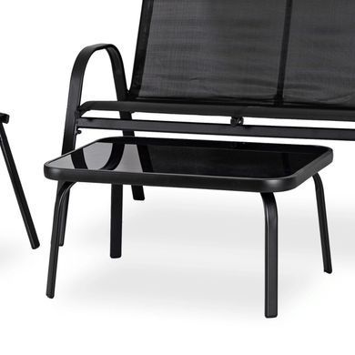 Комплект садовой мебели MEBEL ELITE MINNESOTA Черный