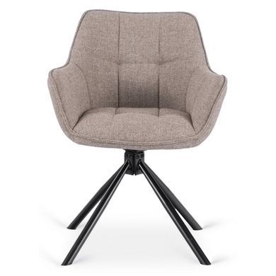 Стілець поворотний MEBEL ELITE PEONY 2 Капучино фотографія