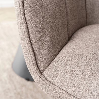 Стілець поворотний MEBEL ELITE PEONY 2 Капучино фотографія