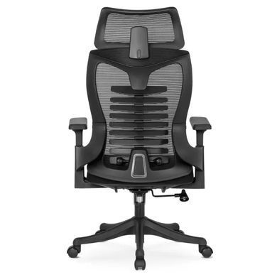 Стілець офісний обертовий MEBEL ELITE CARET Чорний фотографія