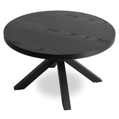 Журнальный столик MEBEL ELITE LINCOLN 80x80 Черный фотография