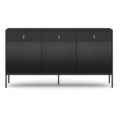 Комод MEBEL ELITE MARCOS 154 Черный фотография