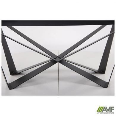 Стіл розкладний Vincent black AMF 160(240)X90 сeramics Calacatta nero фотографія