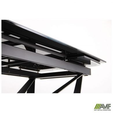 Стіл розкладний Vincent black AMF 160(240)X90 сeramics Calacatta nero фотографія
