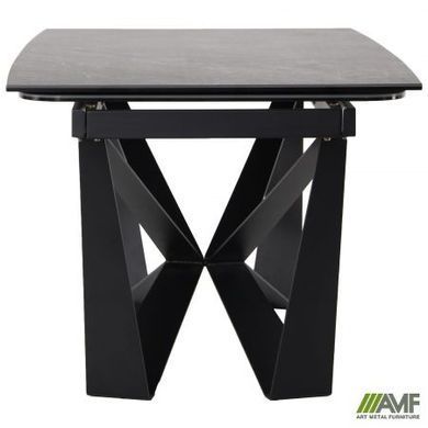 Стіл розкладний Vincent black AMF 160(240)X90 сeramics Calacatta nero фотографія