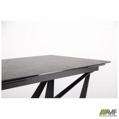 Стіл розкладний Vincent black AMF 160(240)X90 сeramics Calacatta nero фотографія