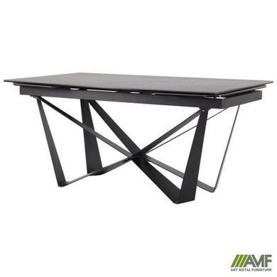 Стіл розкладний Vincent black AMF 160(240)X90 сeramics Calacatta nero фотографія