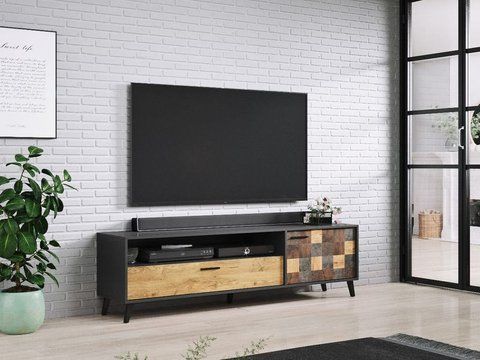 ТВ Тумба SOUL RTV Cama 180 Антрацит фотографія