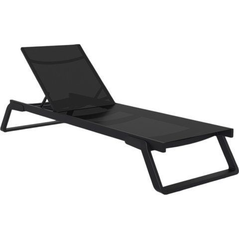 Шезлонг Siesta Onto Tropic Black Black