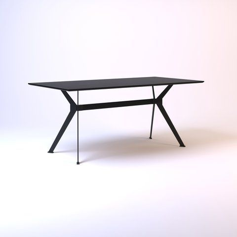 Стіл STEALTH Lovko 180х90 Чорний фотографія
