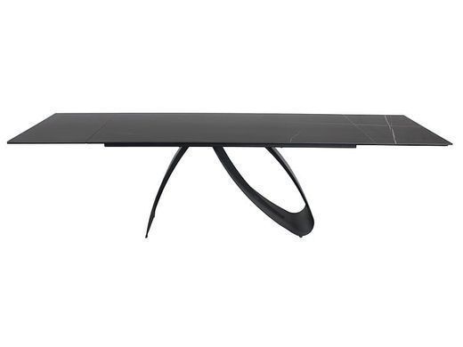 Стіл Обідній DIUNA CERAMIC Signal CERAMIC SAHARA NOIR 160(240)X90 Чорна Сахара Нуар / Чорний мат фотографія