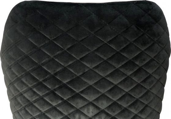 Кресло ASTOR Velvet Signal Черное фотография