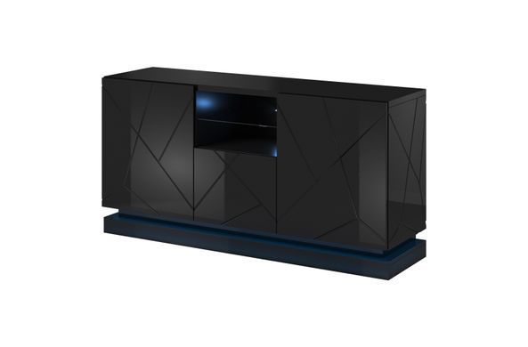 Комод QIU Cama 150 2D1K Черный фотография