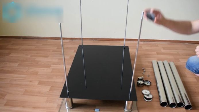 Стол Обеденный Стеклянный MADRAS Signal 90X60 фотография