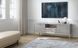 Тумба під телевізор Perfect Home Нова / Nova 1-дверна з 2 ящиками і золотими ніжками RTV154 Сірий фотографія
