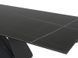 Стіл Обідній DIUNA CERAMIC Signal CERAMIC SAHARA NOIR 160(240)X90 Чорна Сахара Нуар / Чорний мат