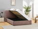 Кровать LUMIA RAVEN Signal 140x200 Темный Беж