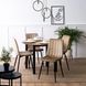 Стіл MEBEL ELITE TEO 100X100 Золотий дуб