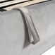 Ліжко двоспальне MEBEL ELITE BRISTOL 180x200 см Сірий